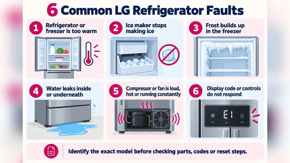 LG Refrigerator Problems: Common Faults, Ice Plus and Resets