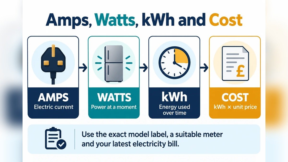 Refrigerator Power Consumption: Amps, Watts and Energy Cost